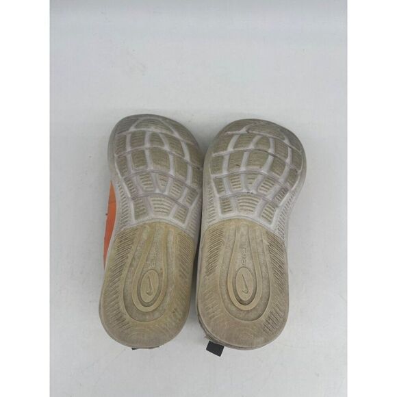 Nike Kids Air Max Axis LU2 Black Volt Orange Slip- On Shoe Size 10C - Picture 8 of 10